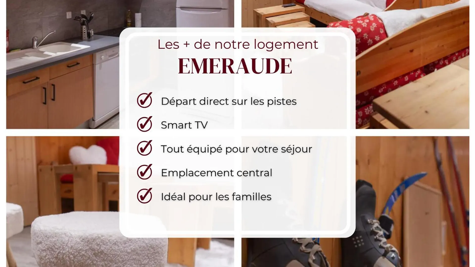 Le Neiger - Appartement Emeraude Saint-Martin-de-Belleville